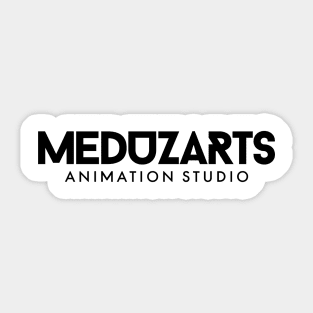 Meduzarts Black - Large logo Sticker